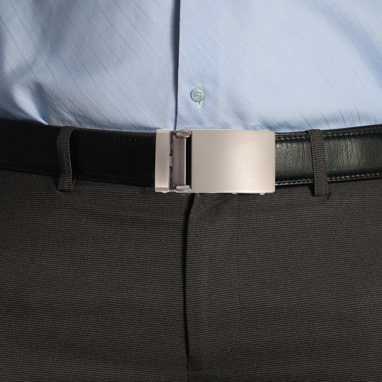 

Automatic Buckle Belt Belts Men Ratchet Buckles Alloy Mens Beltsmens Formal Man