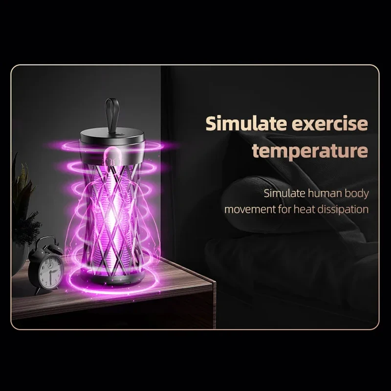 1PCS New Mosquito Repellent Lamp Portable Mosquito Killer Lamp Mosquito Swatter Household Electronic Mosquito Repellent Device