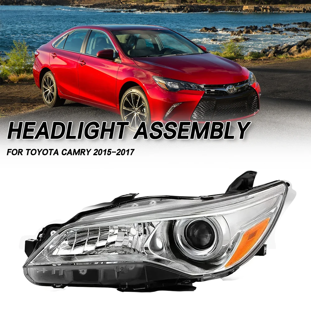 

Для Toyota CAMRY 2015 2016 2017 Левая/Правая передняя фара в бампере
