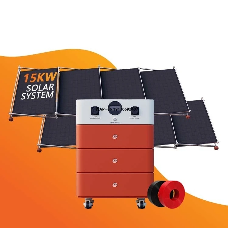 

Movable Deep Cycles Solar Energy Storage Battery 10kwh 15kwh 48V Solar Lithium Battery 51.2V Complete Solar Kit for Home