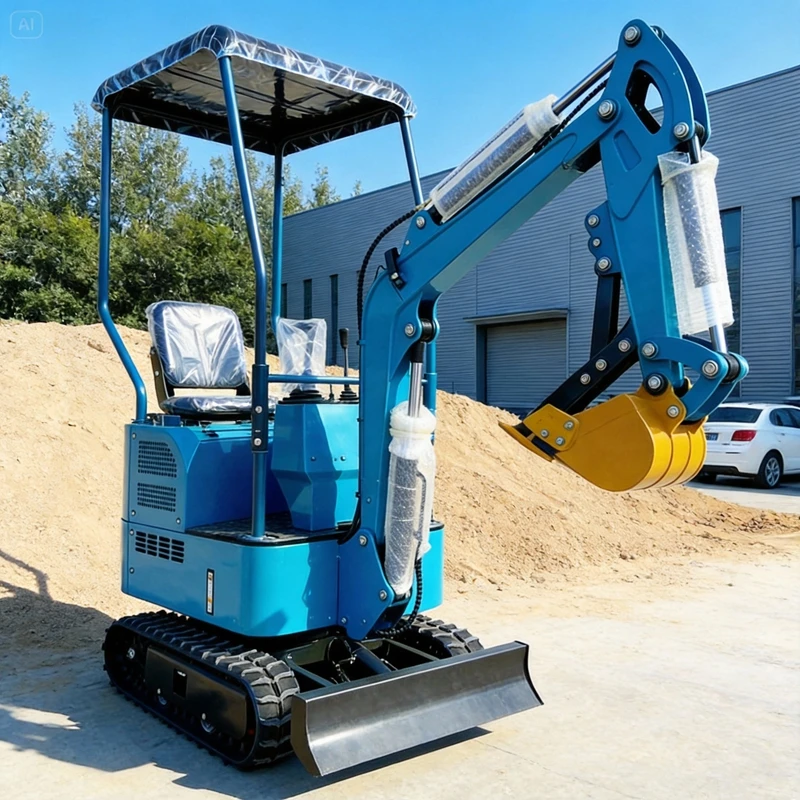 

0.8/2.0Ton mini excavator kubota engine Epa/Euro 5 Europe Multifunctional Construction mini excavators europe diesel