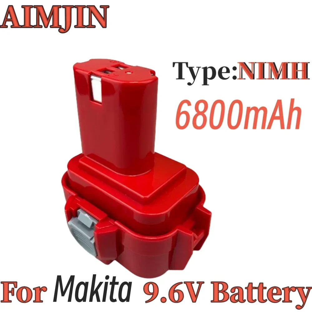 

9.6V 6.8Ah NIMH replaceable battery, suitable for Makita cordless drill screwdriver tool PA09 9120 9122 9134 battery