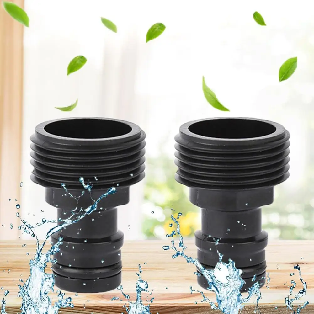 Garden Water Hose Quick Pipe Connector 3/4 External Water Thread Special Garden Gun Accessories Irrigation Joint System Q1N7