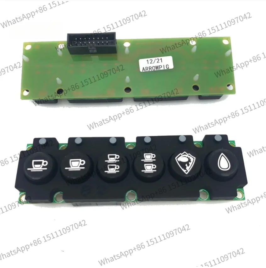 Accesorios para Cafetera, Placa de Circuito PCB, Teclado de Presión para Cafetera Sanremo ZOE