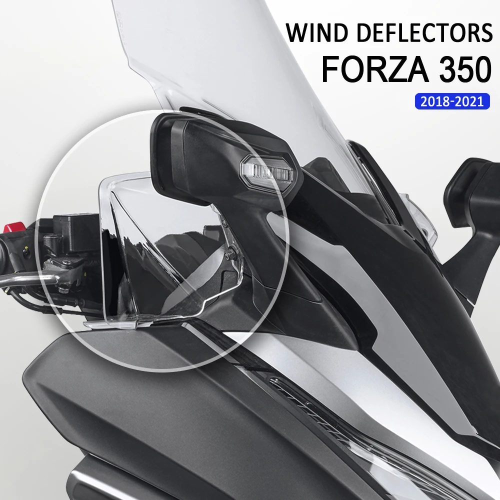 

NEW Handguards Wind Deflectors Motorcycle Parts Windshield Front Panels For Honda Forza 350 Forza350 2021 2022