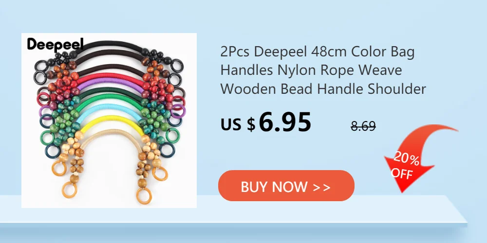 2Pcs Deepeel Metal Bag Handles Purse Sewing Frame Brackets DIY Handcrafted for Women Handbag Replacet Hardware Bags Accessories