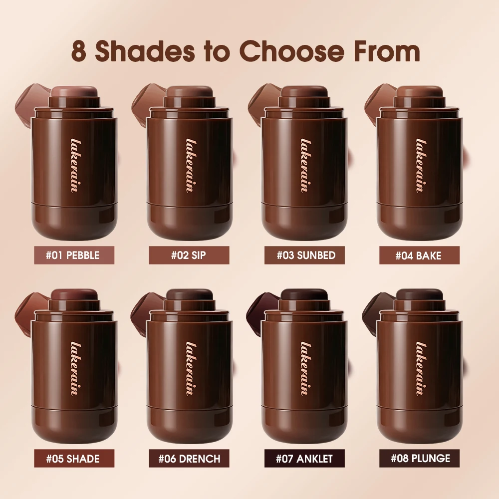 3D Contour Stick Packet Bronzer Cream Stick Face Contour Blush Cream Cheek Easy To Apply Color Makeup