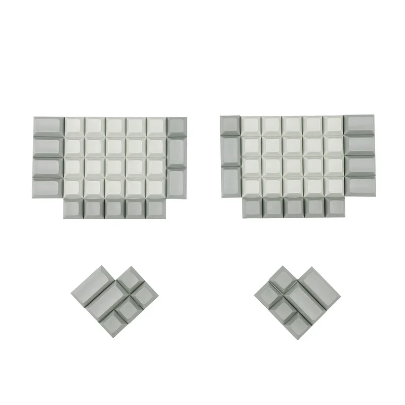 ErgoDox Ergo Split Keyboard Keycaps Custom DSA Profile Laser Carving PBT Key Caps for DSA95 Mechanical Keyboard Game Accessories