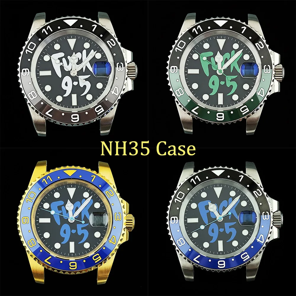 nh35-case-9-5-case-luminous-men's-stainless-steel-watch-accessories-sapphire-glass-customized-logo-suitable-for-nh35-movement