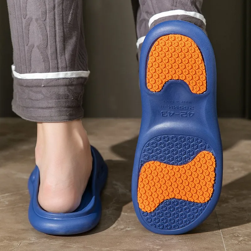Non-Slip Indoor Outdoor Slippers for Men And Women Bath Bathroom Home Use Couples Summer Slippers Comfortable Home Slippers