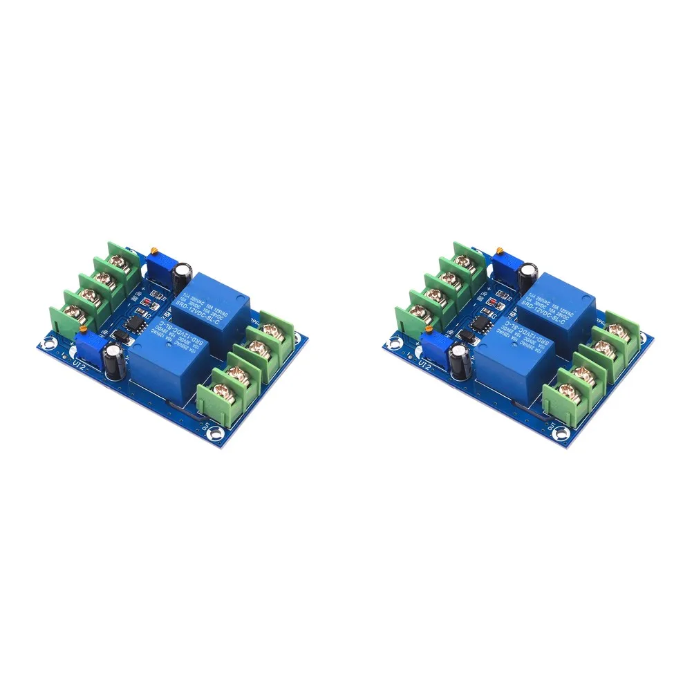 2pcs 12V Auto Power Transfer Module for Battery Backup Path Selection and For Charger Monitoring with LED Indicators