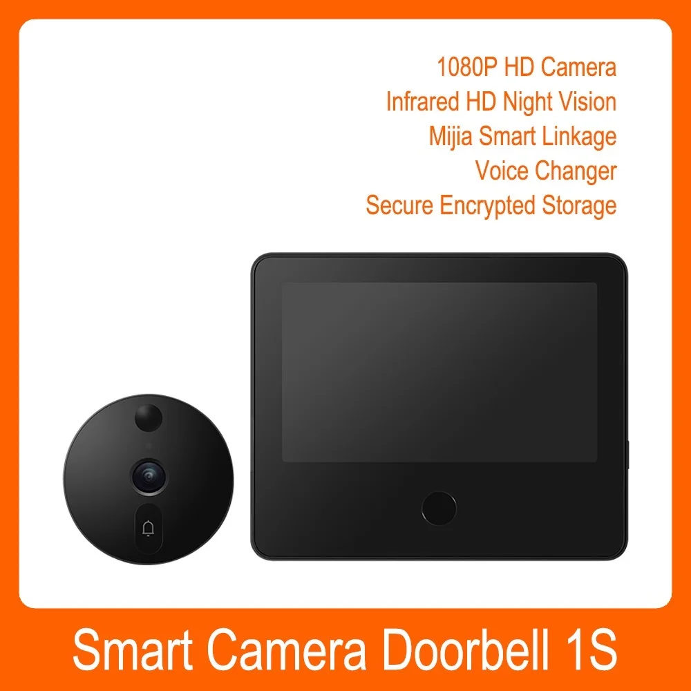 Top Smart Cat-eye 1S Wireless Video Intercom 1080P HD Camera Night Vision Movement Detection Video Doorbell for Home Security