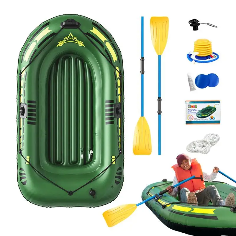 

PVC Inflatable Boat Foldable InfLatable Fishing Boat Rafting & Fishing Boat Adults Inflatable Boats Portable Fishing Boat Raft