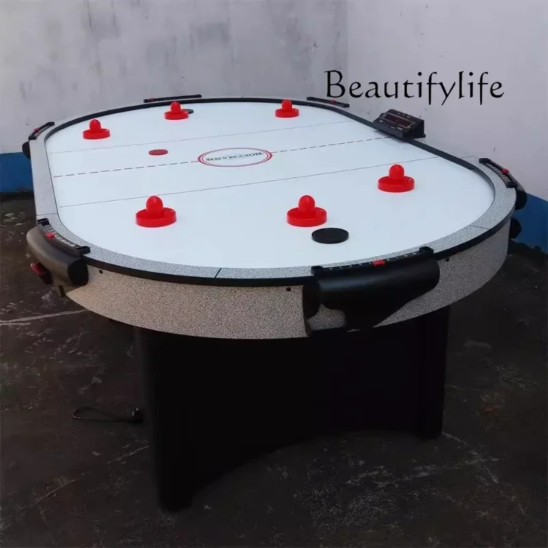 Y Table Ice Hockey Machine Air Hockey Table Air Hanging Ball Board Game Voice Electric Meter Multiplayer Fun Game