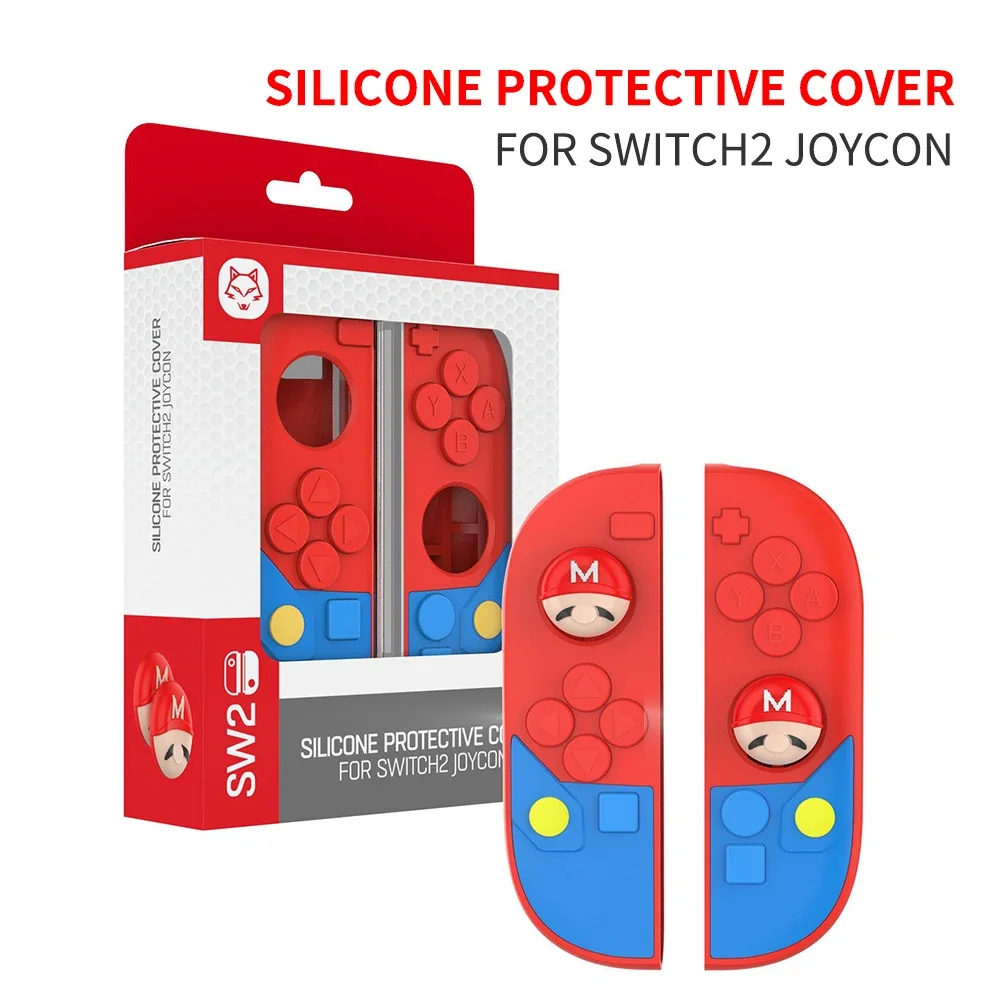 Silicone Protective Cover for Switch 2 Joy-Con Controllers, Anti-slip & Shockproof Design to Enhance Your Gaming Experience