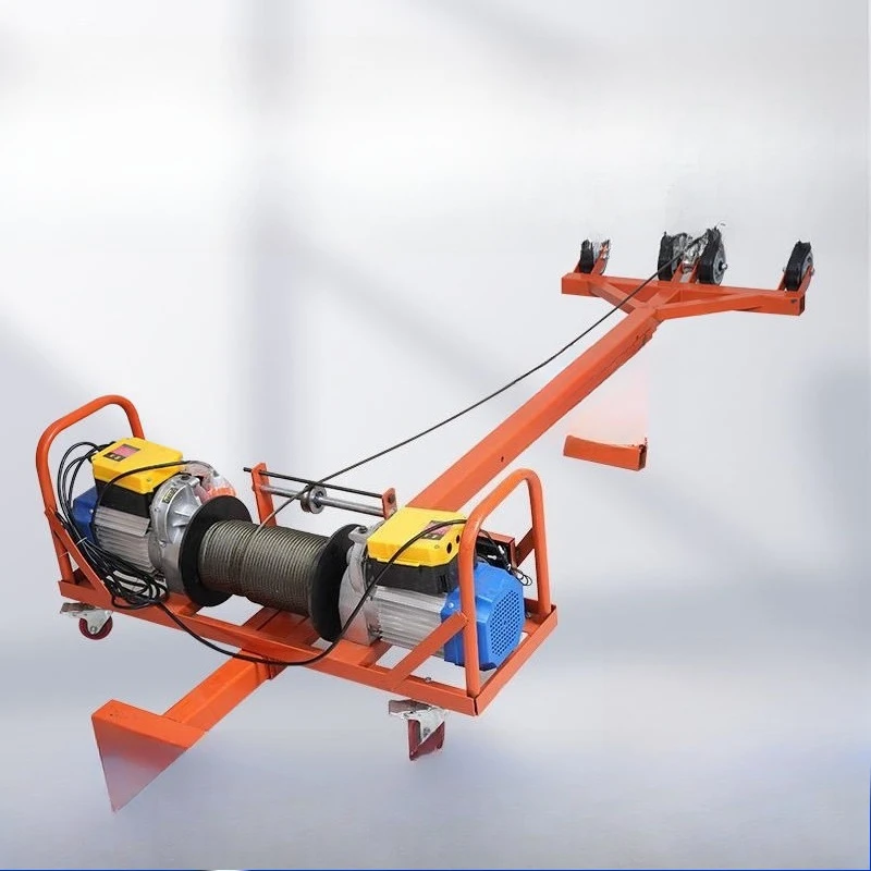 

Special crane for doors and windows Household small 220v easy hanging glass broken bridge aluminum window