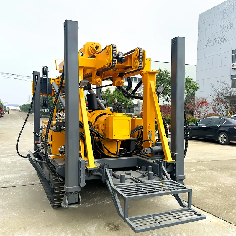 JDL-350高効率両用コアリングドリルディーゼル駆動トップドライブ水ガス井戸掘削機（鉱山掘削リグ用）