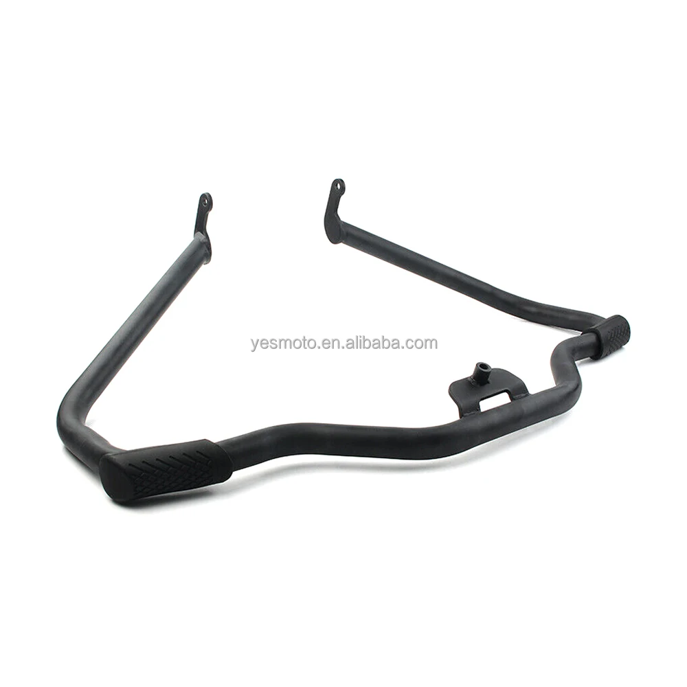 Black Mustache Engine Guard Highway Crash Bar For Harley Softail Fat Bob Deluxe 2018-2020 Breakout 114 FXBRS