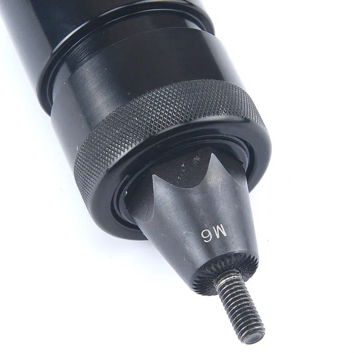 TY88215 Pneumatic Rivnut setting gun rivet nut tools W/Quick-Change 5mm & 6mm (1/4")Mandrels Forward and reverse actions