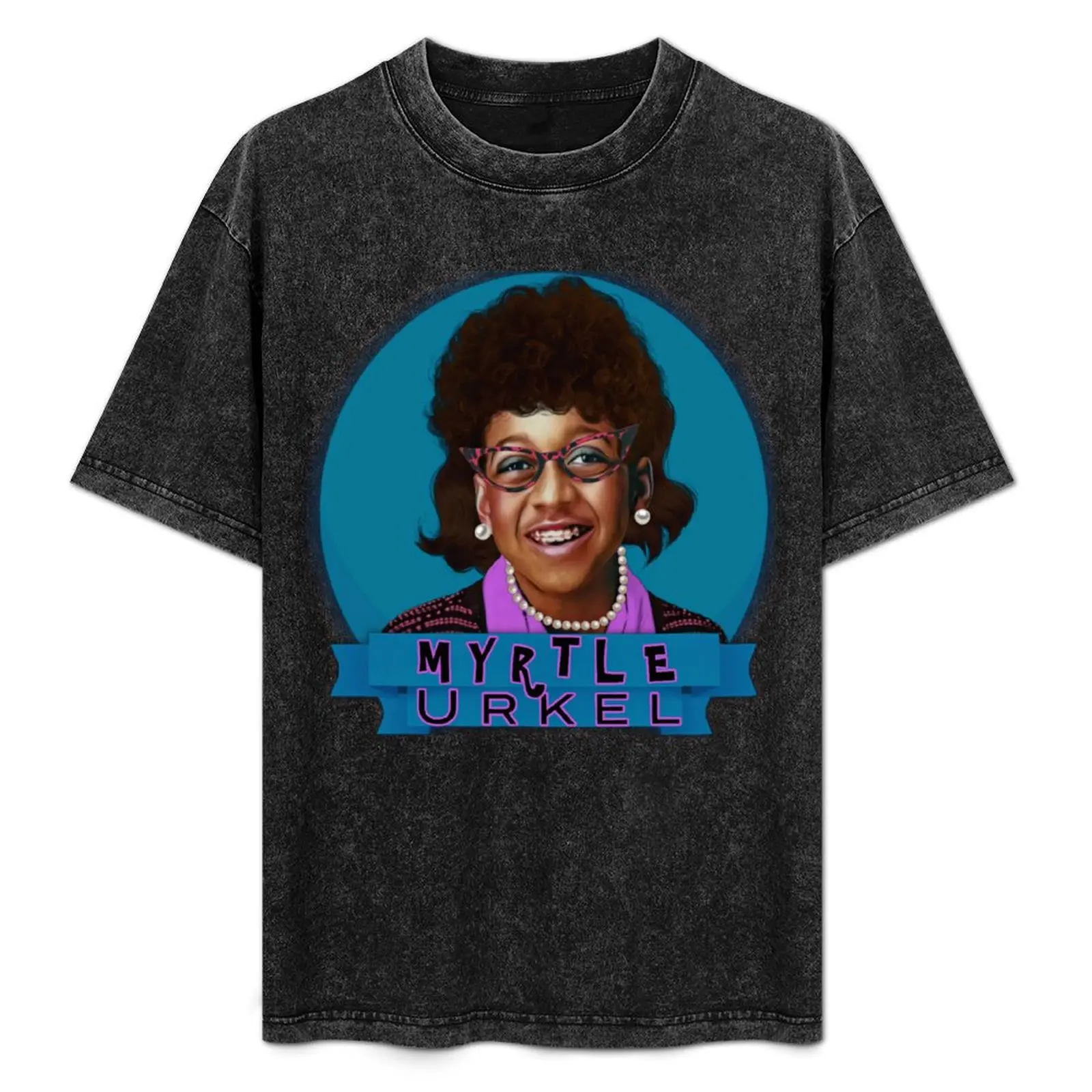 

Myrtle Urkel T-Shirt oversized graphic tee custom shirt quick-drying cute clothes men t shirts