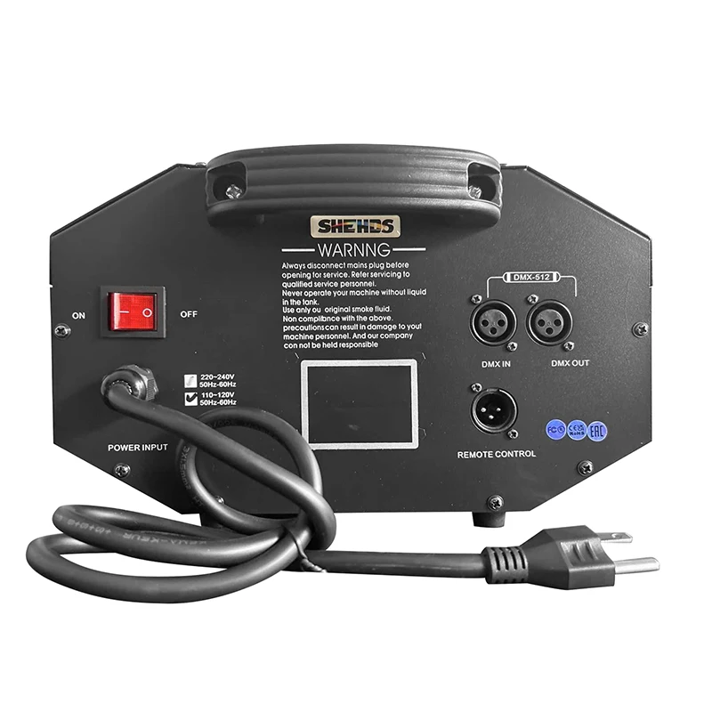 SHEHDS 3000W Stage Rookmachine DMX512 Draadloze Afstandsbediening Professionele Rookmachine Voor DJ Disco Wedding Party Club Bar