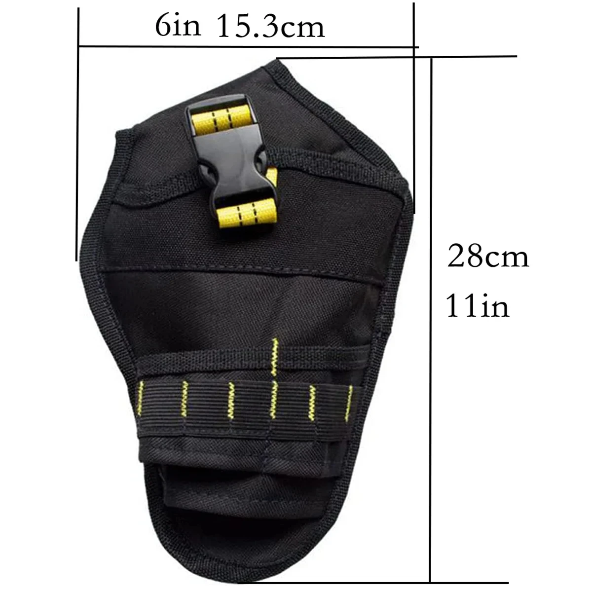 Multi-functional Waterproof Drill Holster Waist Tool Bag Electric Waist Belt Tool Pouch Bag for Wrench Hammer Screwdriver