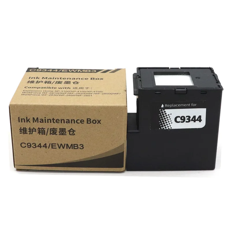 5pcs ~ 10pcs C9344 Maintenance Box Compatible For Epson XP-2200 XP-2205 XP-3200 WF-2950 XP-4200 L3558 L3556 L3550 L5590 Printers