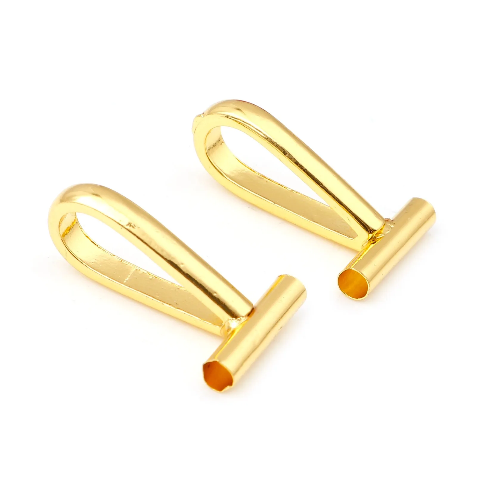 10PCs Brosche Konverter Für Ändern Broschen Pins Zu Anhänger Kupfer Erkenntnisse Drop Multicolor Charms Metall DIY Schmuck Finden – Detail 1