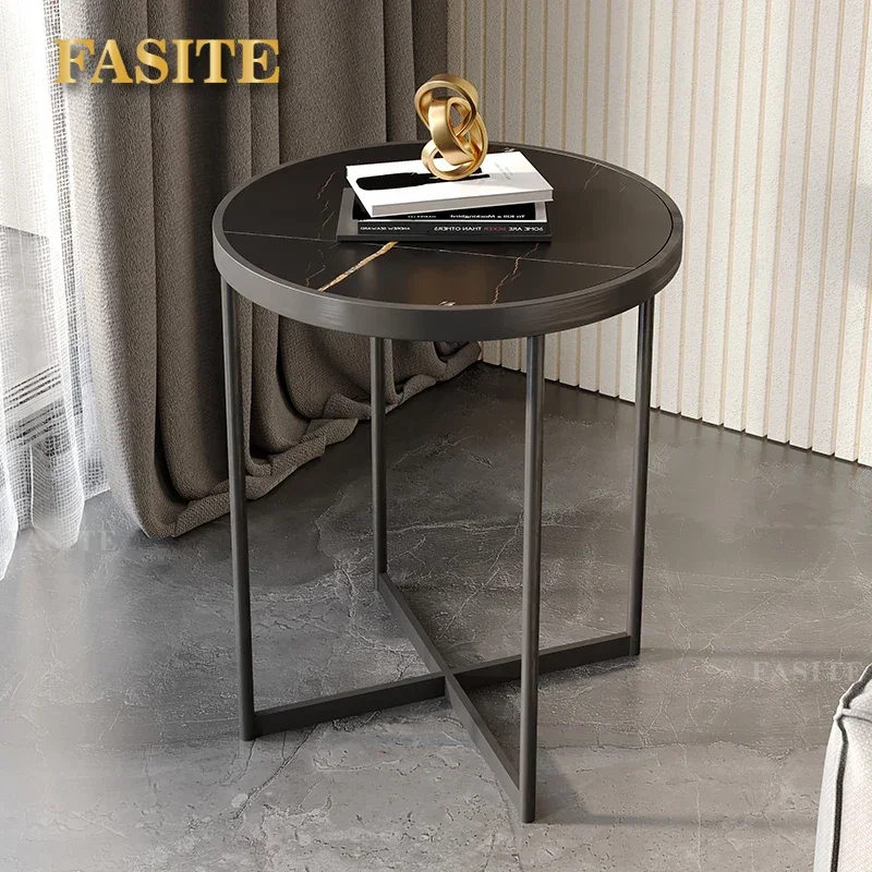 

Round Sofa Side Coffee Table Minimalist Modern Coffee Tables Aesthetic Dining Industrial Muebles Para El Hogar Home Furniture