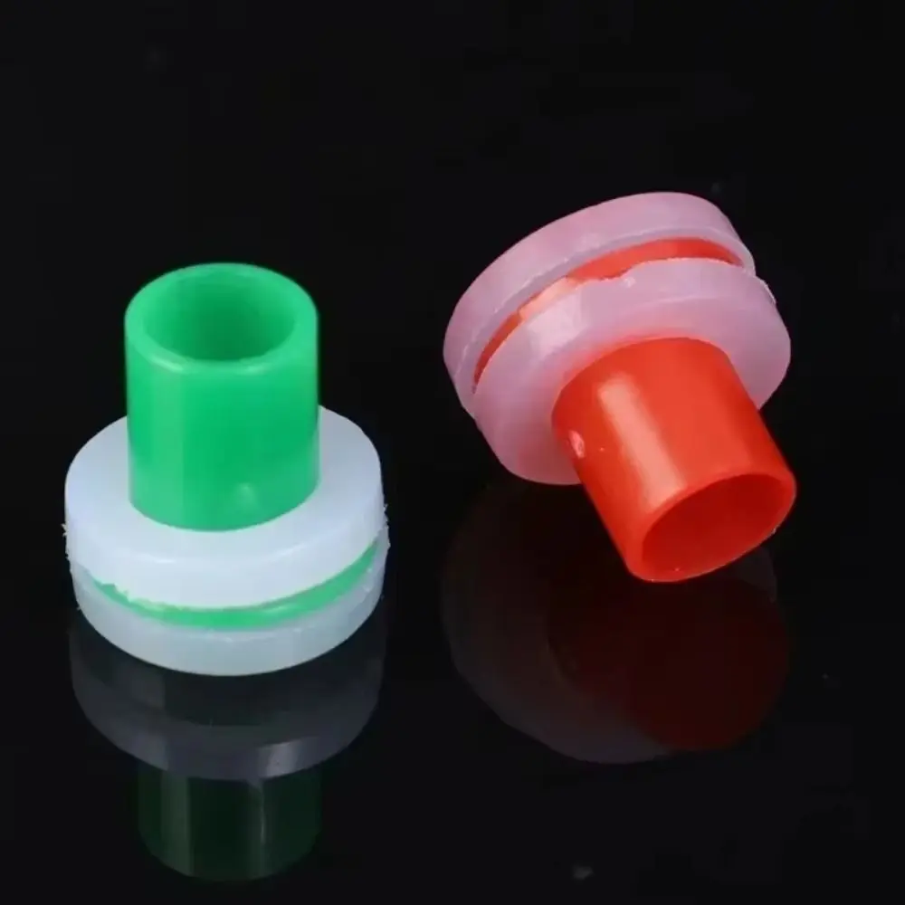 Silicone Sealing Ring PPR Pipe Plugs BSP Thread Buckle Pad Sealing Gasket 4-Point 6-Point Design End Cap Plug Triangle Valve