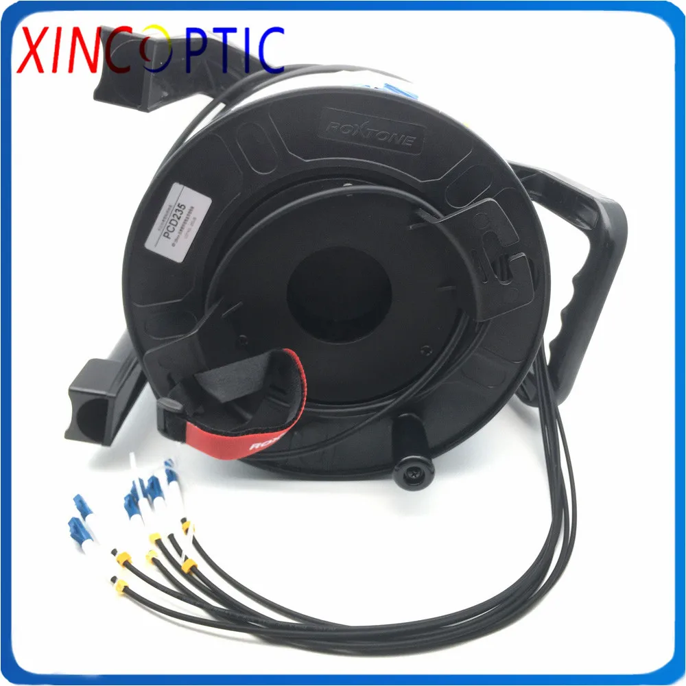 

6 ядер 100 м SMF MMF OM1 OM2 OM3-150 Fiber LC-LC/FC/SC/ST FTTH наружный волоконный бронированный патч-корд кабель с катушкой/рулон PCD235