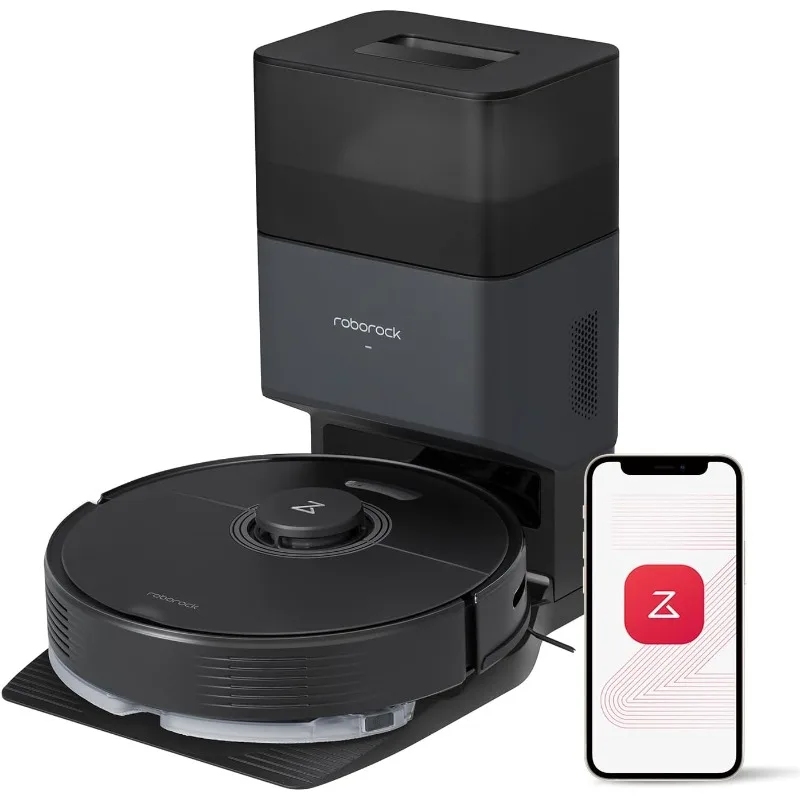 

roborock Q7 Max+ Robot Vacuum and Mop with Auto-Empty Dock Pure, Hands-Free Cleaning for up to 7 Weeks, APP-Controlled Mopping