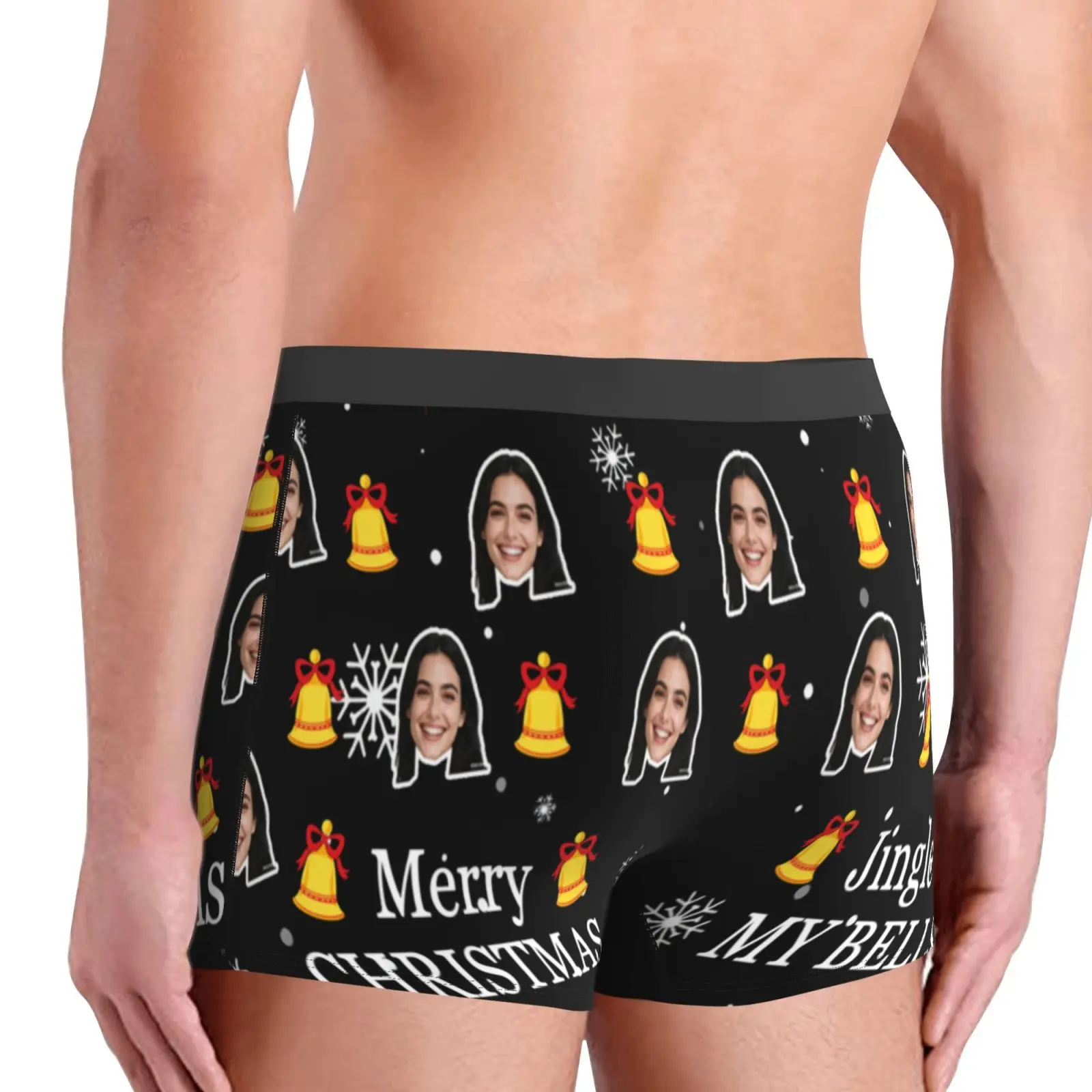 Personalized Face Photo Underwear Custom Boxer Briefs Custom Men Christmas Gift For Husband Anniversary Gift for Dad