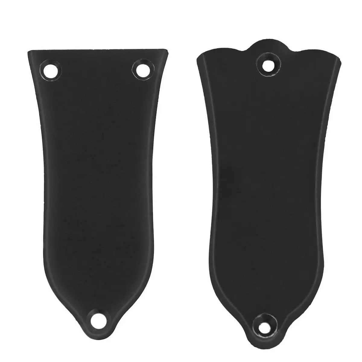 

2 шт. глянцевых чехлов для трусс-рода электрогитары из ПВХ в форме колокола, с изысканной текстурой, идеально подходят для головки гитары