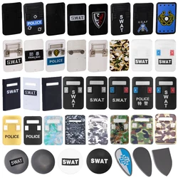 MOC Military Modern Soldier Figure Building Blocks Accessories Shield Equipment Police SWAT Camouflage  Bricks Boy Toy Gift K053