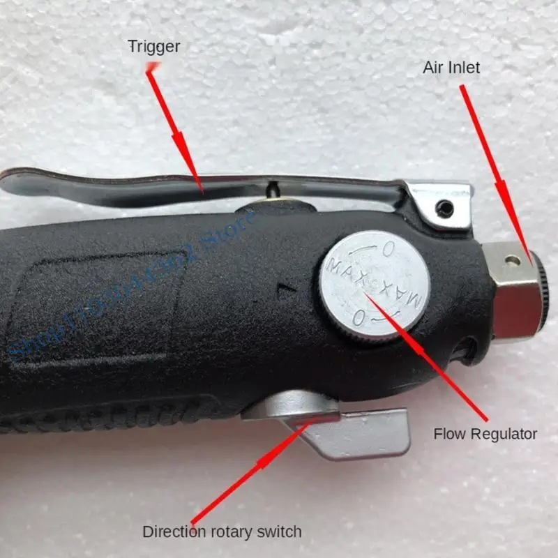 

A3PA 5H Air Screwdriver Screw Driver Tool Reversible Pnuematic Screwdriver 12000rpm