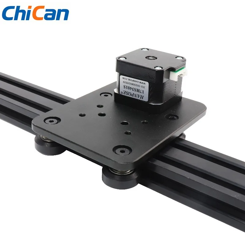 

【Smart】HPV8 Openbuilds Mini Solid V Slot Belt Linear Module 400mm Pinion Linear Actuator Nema17 Stepper Motor 17HS3401 For CNC