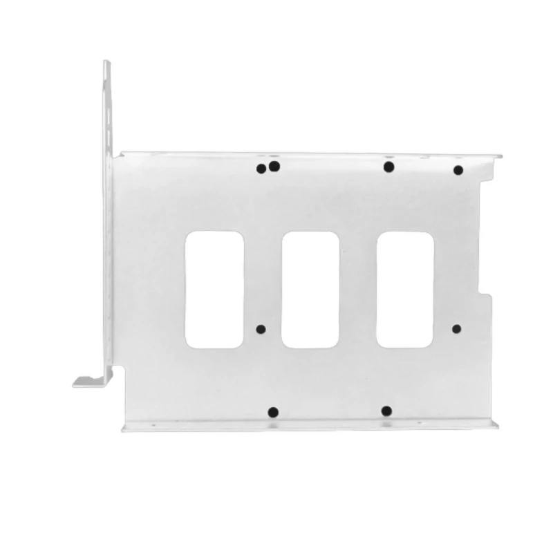 Держатель жесткого диска 2,5/3,5 дюйма для металлического лотка PCI HDD SSD, монтажный кронштейн