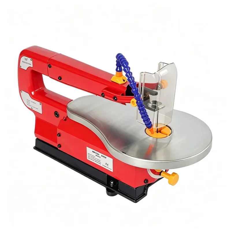 Mini Electric Jigsaw Multifunctional Desktop Woodworking Machine Small Wooden Saw for Cutting and Winding DIY Tool Compact