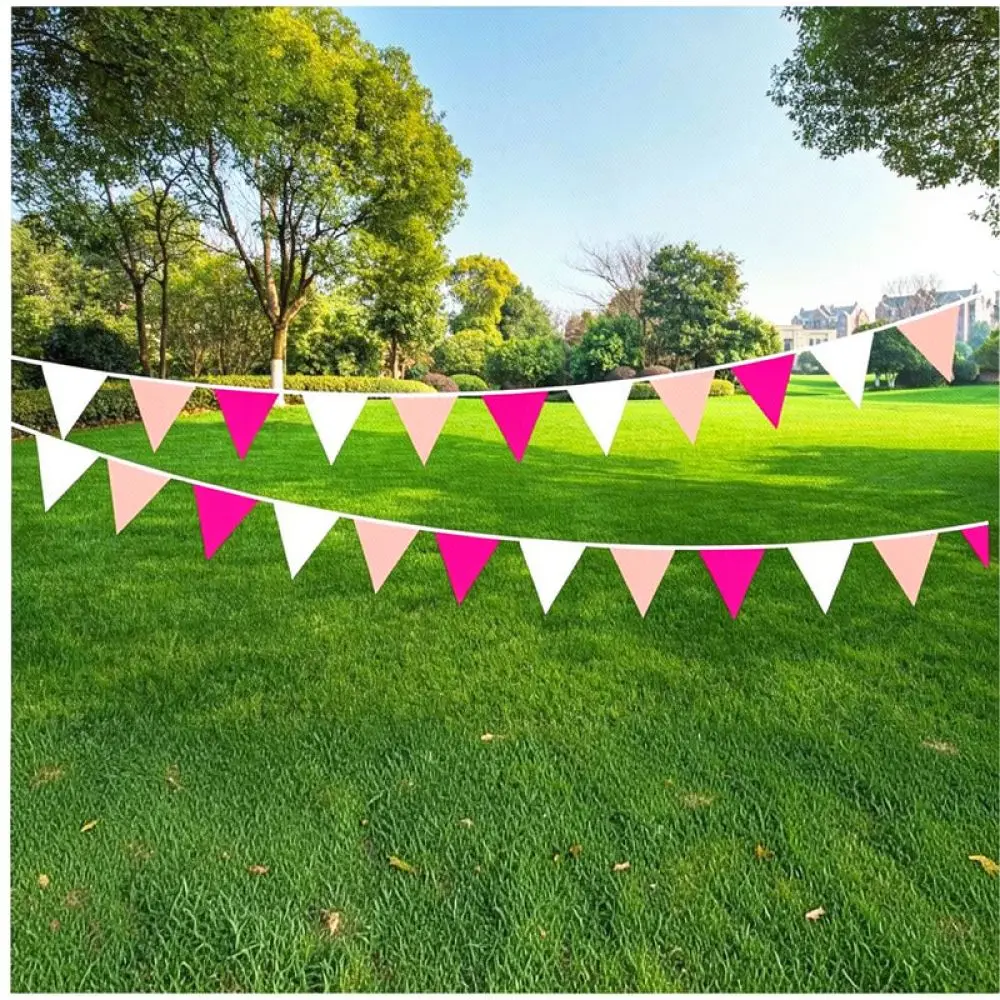 Decorative Bunting Flag For Camping Tent Canopy Outdoor Atmosphere Enhancement Picnic Party Aesthetic Hanging Decor