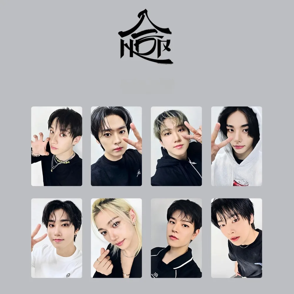 

Kpop Album (HOP) LOMO Card Felix Hyunjin Seungmin Changbin Photo Card Lee Know I N Bangchan Han Fans Gift