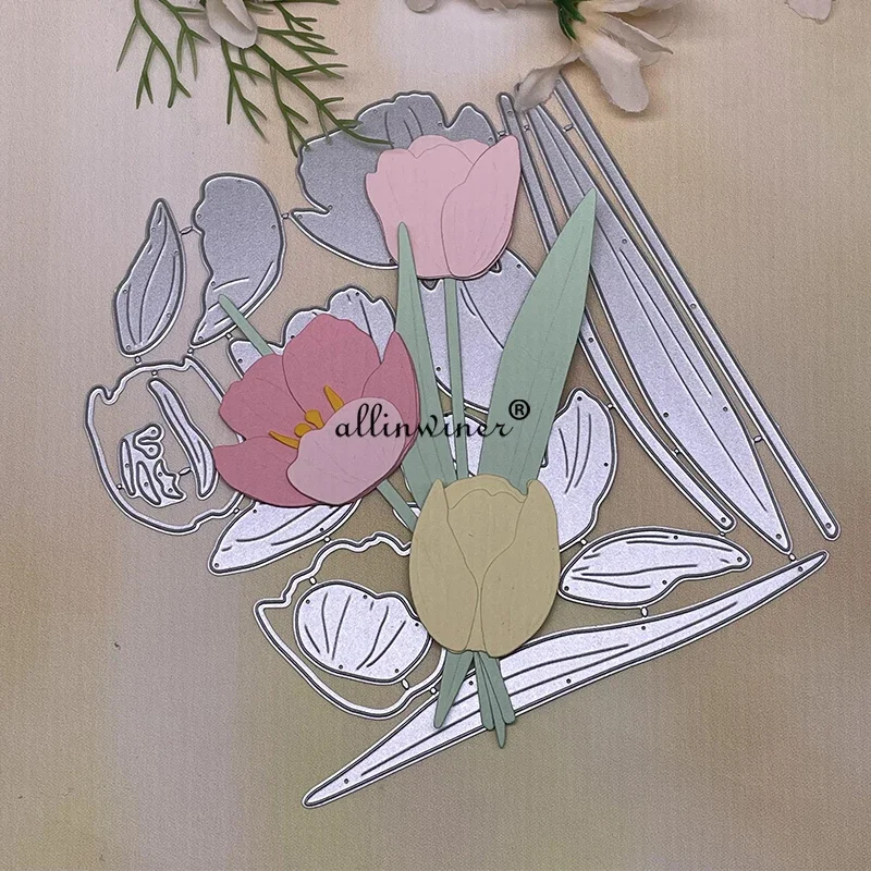

Flower leaf decoration Metal Cutting Dies Stencils Die Cut for DIY Scrapbooking Album Paper Card Embossing