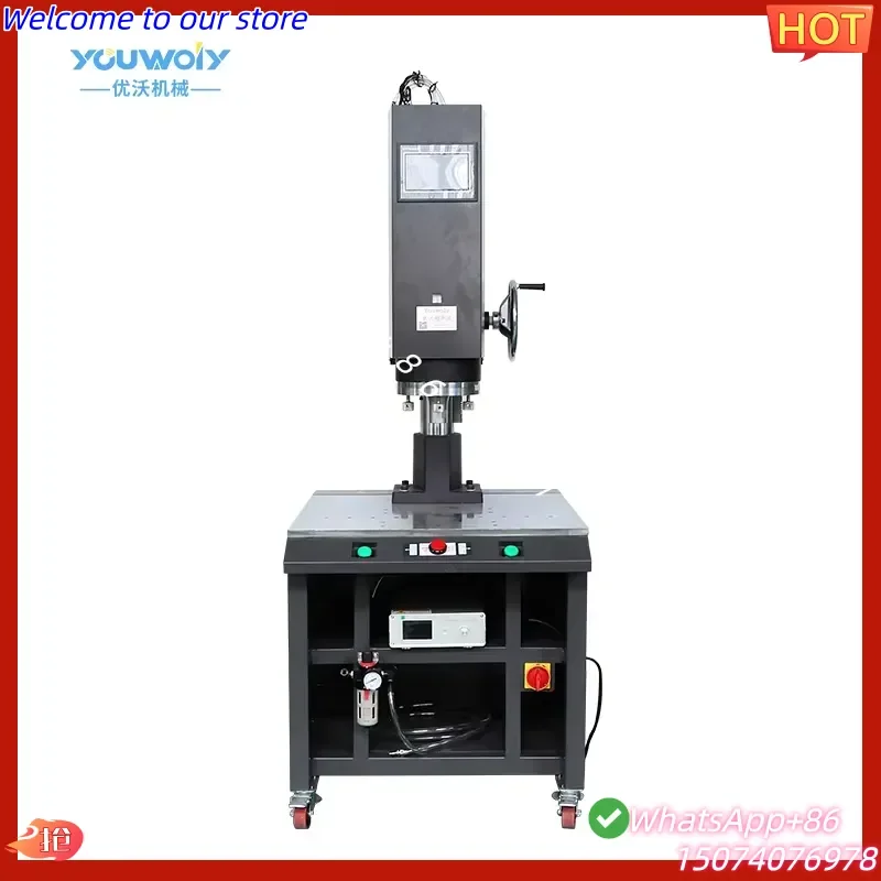 2026 15KHZ 4200W Automatic Ultrasonic Plastic Welding Machine with PLC Touch Screen for Shape Candy
