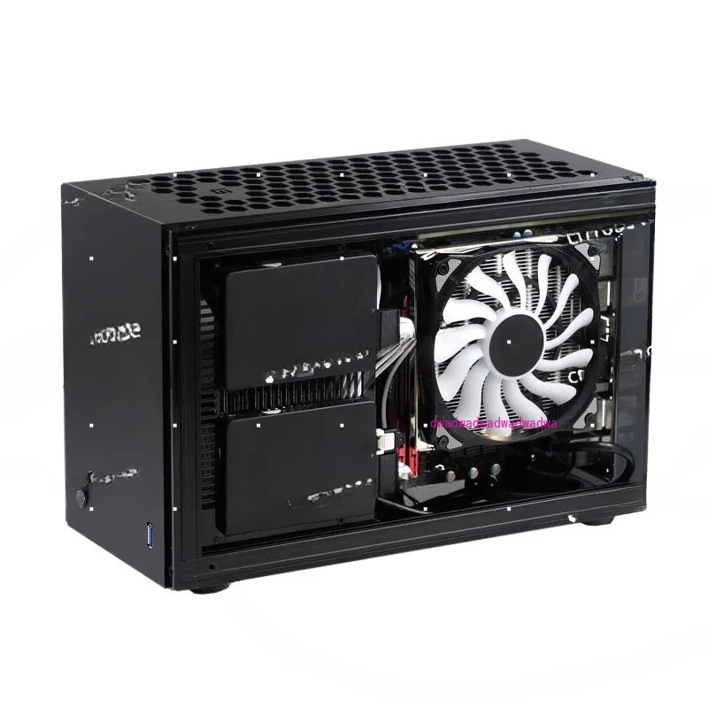 

A50S Upgraded Three-slot Version A4 Sfx New PC Mini Itx Transparent Chassis