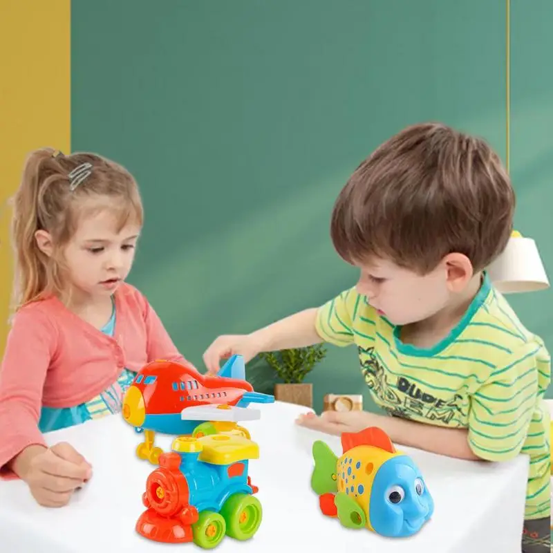 Take Apart Toys DIY Assembly STEM Turtle Toys Decorative Learning Educational Toys For 3 4 5 6 7 8 Year Old Boys Girls Kids