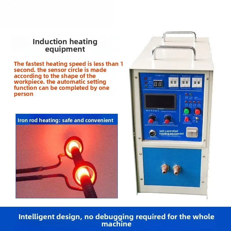 

Supply Small Heating 15KW Annealing Quenching Induction Furnace High Frequency Welding Machine