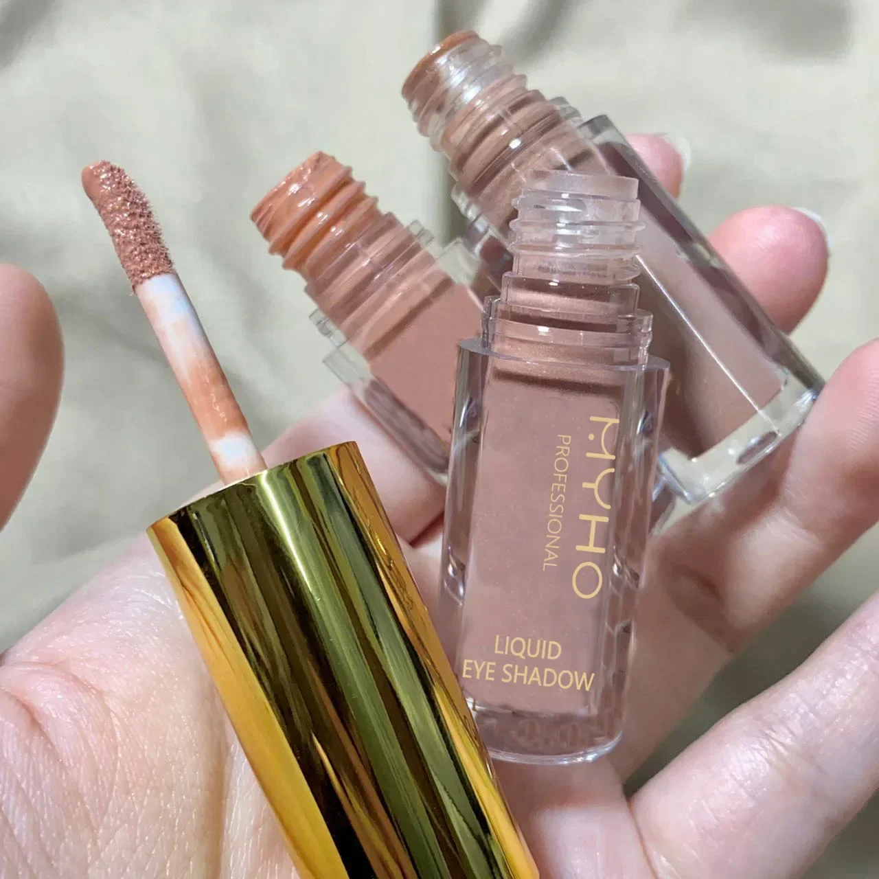 Liquid Eye Shadow Pencil Long Lasting Matte Glitter Shiny Eyeshadow Shimmer Sequins Eyes Makeup Pallette Nude Comestic Maquillge