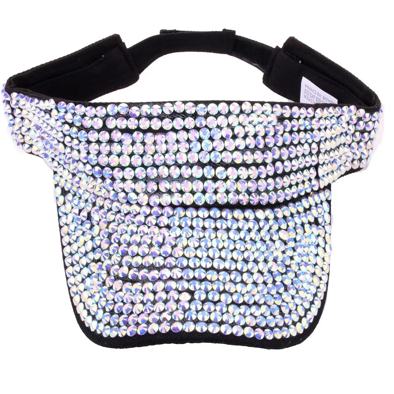 Strass-Verzierte Schirmmütze für Damen, Lässiger Sonnenschutz für Sommer und Frühling, Modische Streetwear mit Diamanten-Besatz, Baseball-Cap – Detail 5