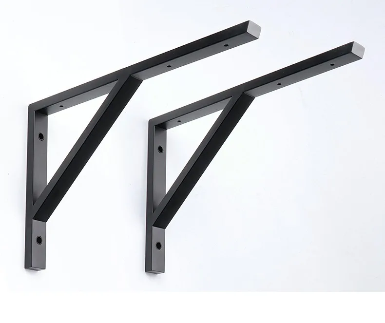 2 Stück Verstärkte Edelstahl-Dreieckshalterungen mit Schrauben DIY Regal-Eckverbinder für Marmortisch-Arbeitsplatten – Detail 24