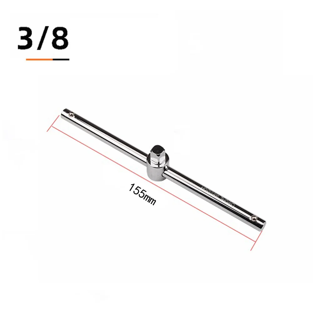 1/4 3/8 1/2 Drive Socket Wrench Extension Sliding T Bar  Sliding Rod Slide Rod Auto Repair Tool Pipe Wrench Extension Rod